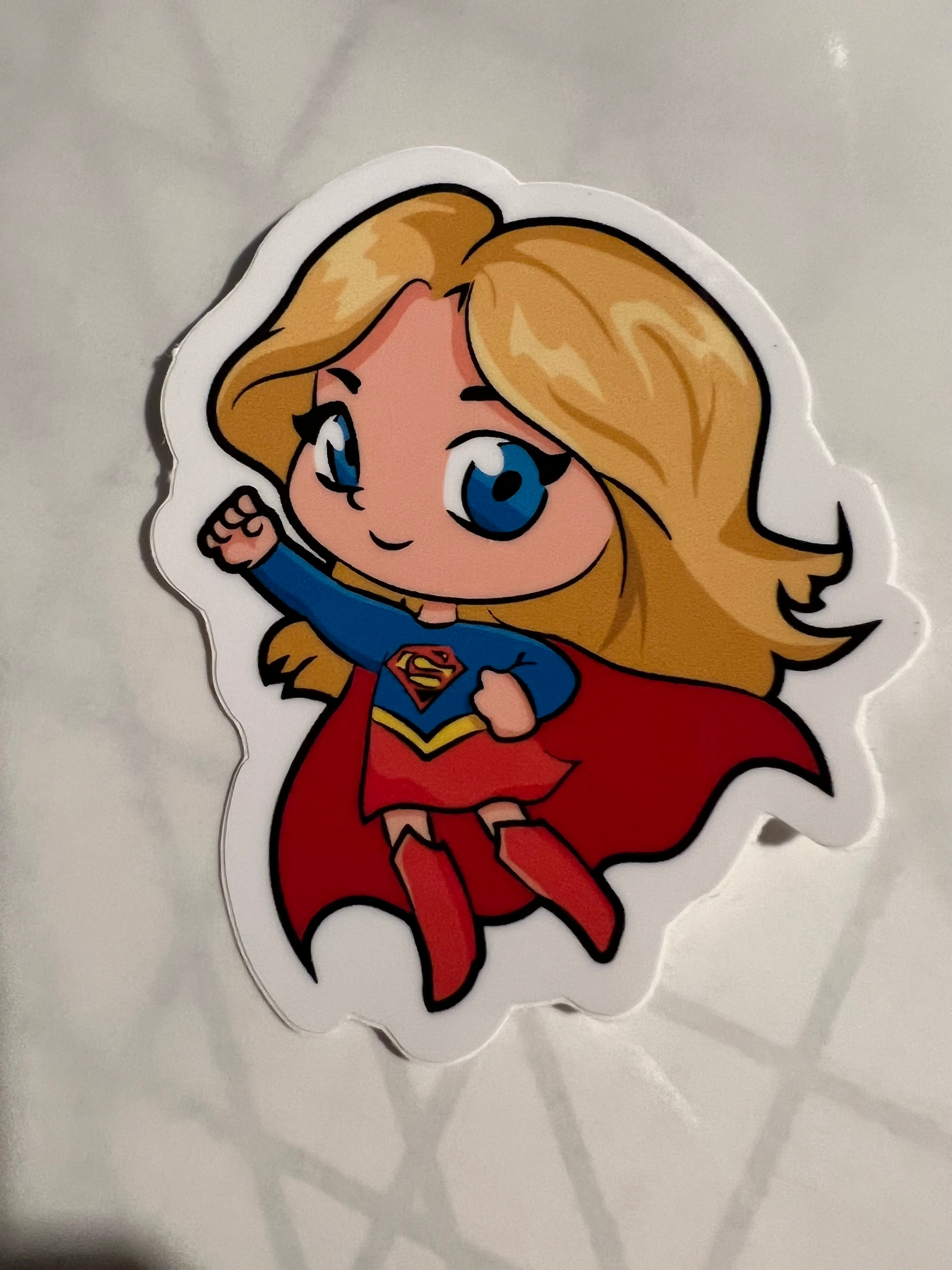 DC Supergirl – Stickers and Junk