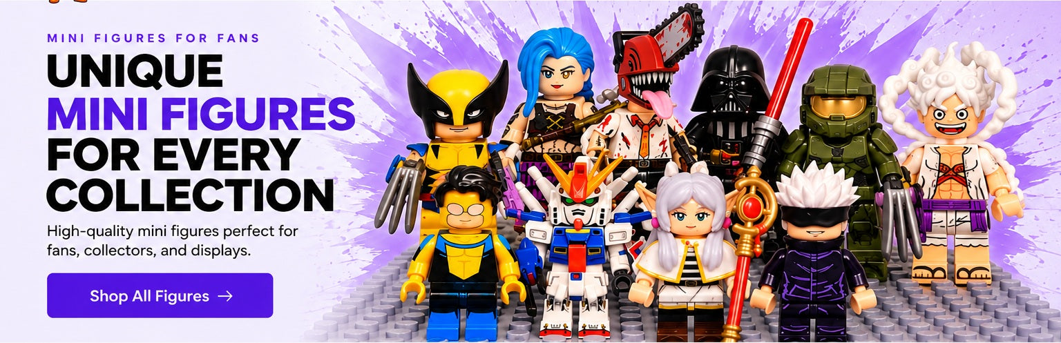 Unique mini figures for every collection